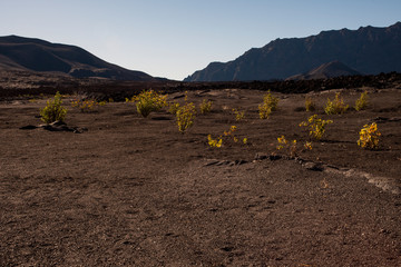 volcanic landscape adventure 