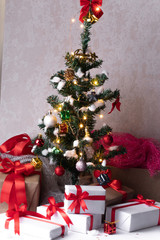 Christmas gifts for celebrating christmas festival. 