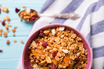 appetizing healthy granola