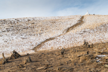 sand dunes in the desert
