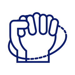 hands washing circularly line style icon