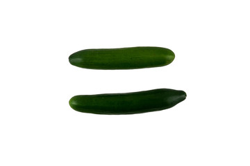 Fresh Organic Cucumbers stock photo