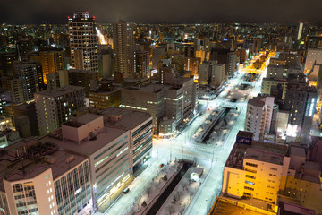 Sapporo TV Tower - 360 Degree View of Sapporo City.