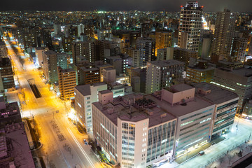 Sapporo TV Tower - 360 Degree View of Sapporo City.