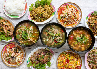 Thai Mixed Soups