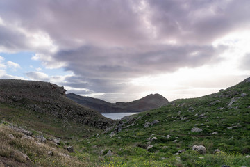 Landscape of Madeira island - Ponta de sao Lourenco treking