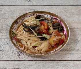 Thai Spicy Salad Mixed Dishes 