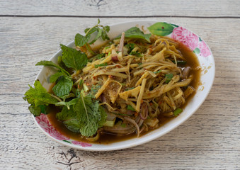 Bamboo Shoots Spicy Salad 
