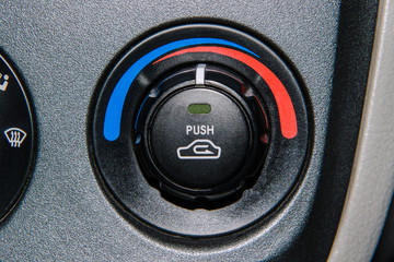 Car air conditioner, AC air conditioner and auto heater, on and off button