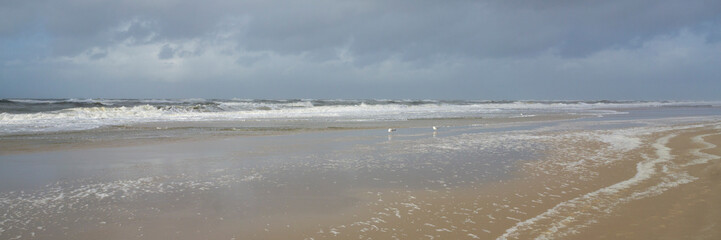 Stürmische Nordsee, Sylt, Nordfriesland, Schleswig-Holstein, Deutschland, Europa