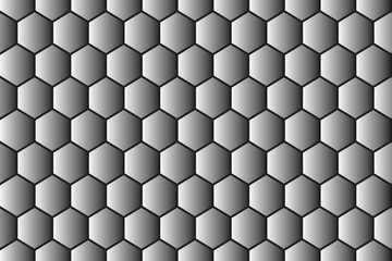 сотыBackground gray metal gradient, bee honeycomb, hexagon, abstraction