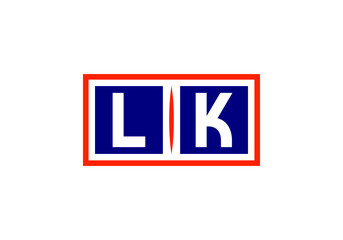 LK Initial Logo Design for Modern Business Identity Brand and Company Branding Concepts