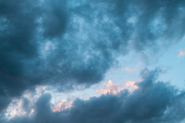 clouds at sunset texture