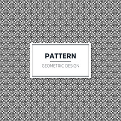 Seamless geometric pattern in op art design