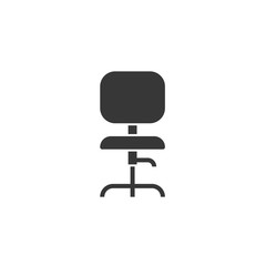 Fototapeta premium office chair icon vector illustration design