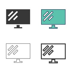 tv icon vector illustration design