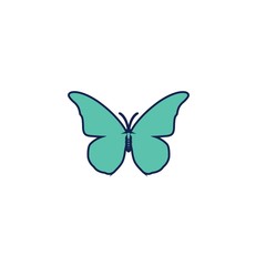 butterfly icon vector illustration design