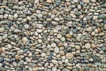 Close-up photo of stones in the grid.