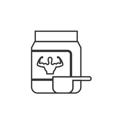 gym protein icon vector illustration design