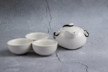 Still life image of Chinese Traditional culture of Traditional Tea Ceremony Utensils, Chinese Teacup