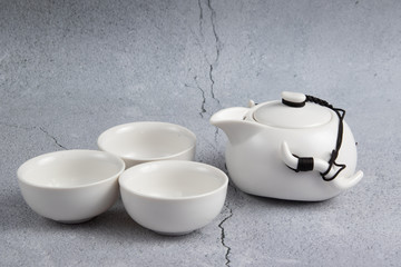 Still life image of Chinese Traditional culture of Traditional Tea Ceremony Utensils, Chinese Teacup