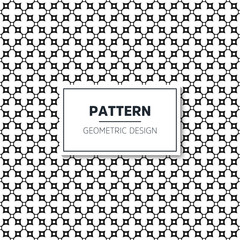 Fototapeta premium Seamless geometric pattern in op art design