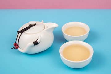 Still life image of Chinese Traditional culture of Traditional Tea Ceremony Utensils, Chinese Teacup