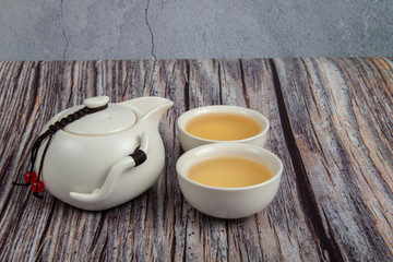 Still life image of Chinese Traditional culture of Traditional Tea Ceremony Utensils, Chinese Teacup