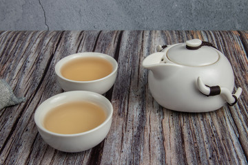 Still life image of Chinese Traditional culture of Traditional Tea Ceremony Utensils, Chinese Teacup