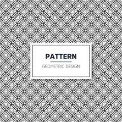 Seamless geometric pattern in op art design
