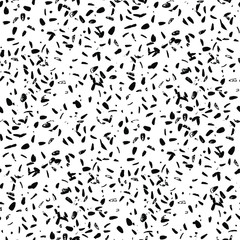Seamless texture of black speckles, dots, dust