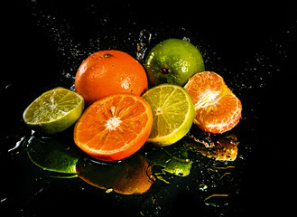 lime kiwi lemon orange