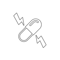 steroids icon vector illustration design