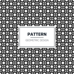 Seamless geometric pattern in op art design