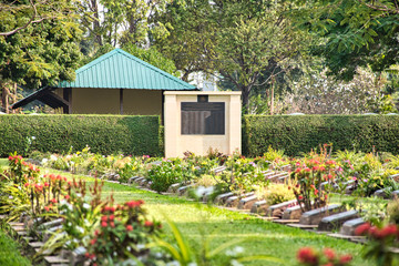 Kanchanaburi War Cemetery or Don-Rak War Cemetery