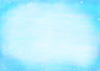 キラキラした涼しげな水面の水色背景