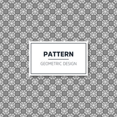 Seamless geometric pattern in op art design