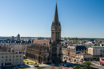 Obraz premium Kathedrale St-Pierre in Caen in der Normandie in Frankreich