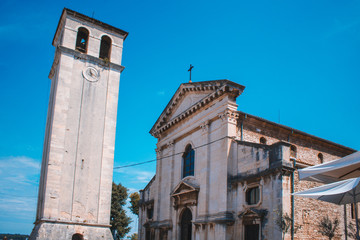 Cathedral of the Assumption of the Blessed Virgin Mary in Pula, Istrian Peninsula in Croatia