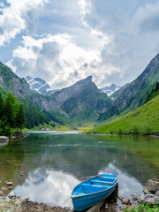 Mountain lake Seealpsee