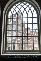 View out of a window