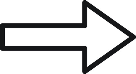 Right arrow black icon right arrow Flat icon right arrow Application