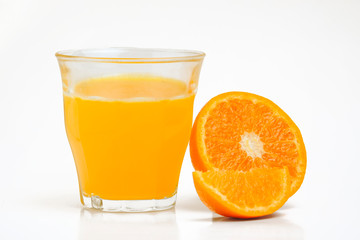 a Glass of Orange juice