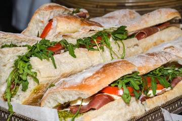 Fresh Food Buffet Brunch Catering Dining Eating