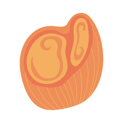 fungus plant hand draw style icon
