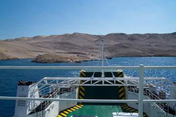 View from a ferry boat