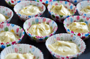 cupcakes on a plate
