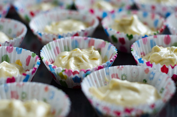 cupcakes with icing
