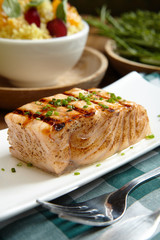 Salmon a la plancha