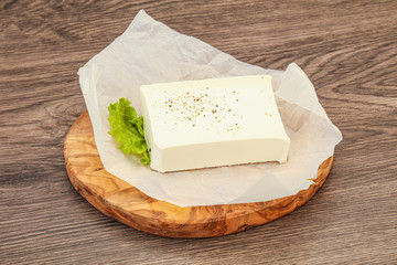 Greek cheese feta, still-life